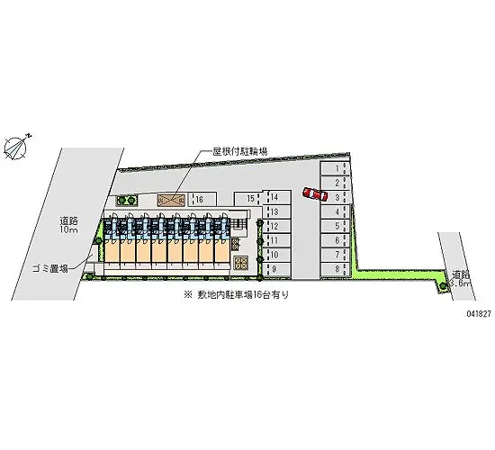 ★手数料０円★柏市根戸　月極駐車場（LP）